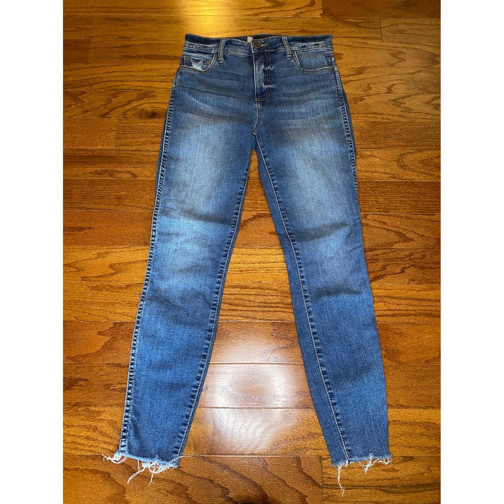 Kut From The Kloth Donna High Rise Fab Ab Ankle Skinny Jeans Size 2‎